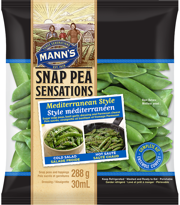 Snap Pea Sensations - Mediterranean