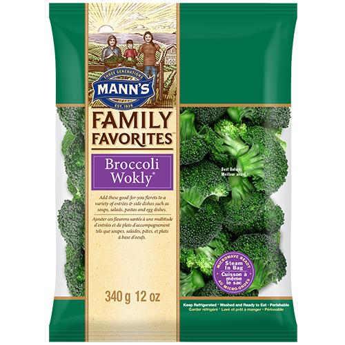 Broccoli Wokly® Mann’s Fresh Vegetables Canada