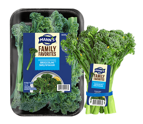 Family Favorites Broccolini tray and bunch