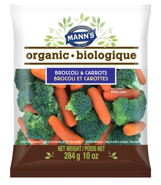 Mann's Organic Broccoli and Carrots