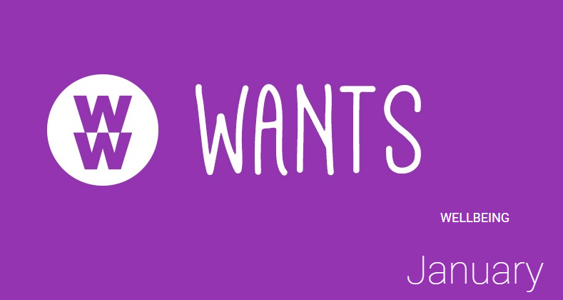 Weight Watchers January We Wants