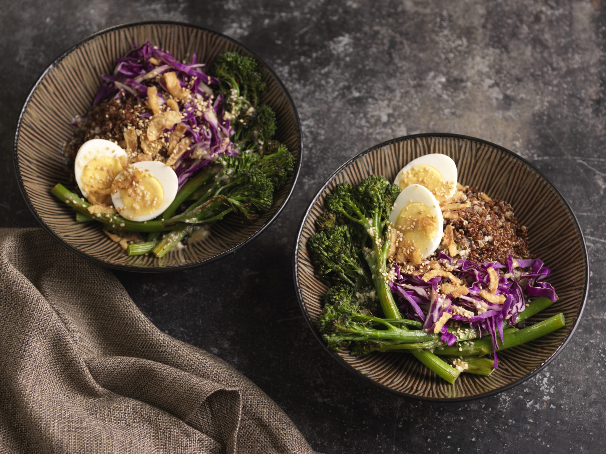 Miso BROCCOLINI® baby broccoli Grain Bowl Foodservice by Mann Packing