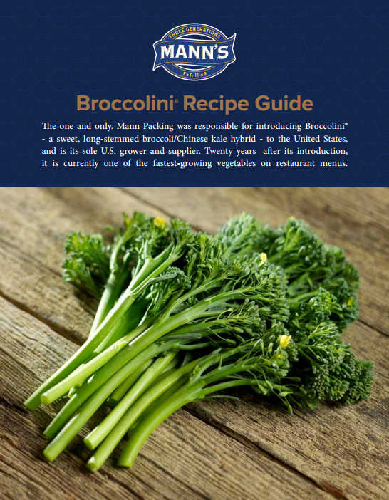 Mann's Broccolini Recipe Guide