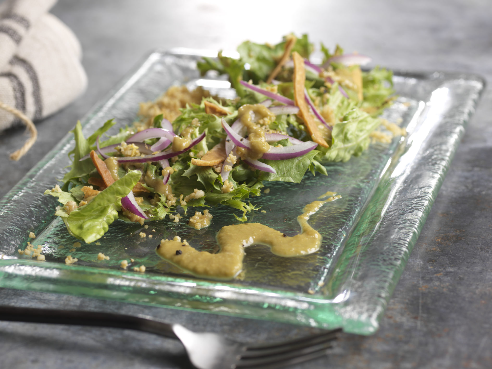 RomaBlend® Vegan Caesar Salad with Pine Nut Parmesan - Foodservice by Mann Packing