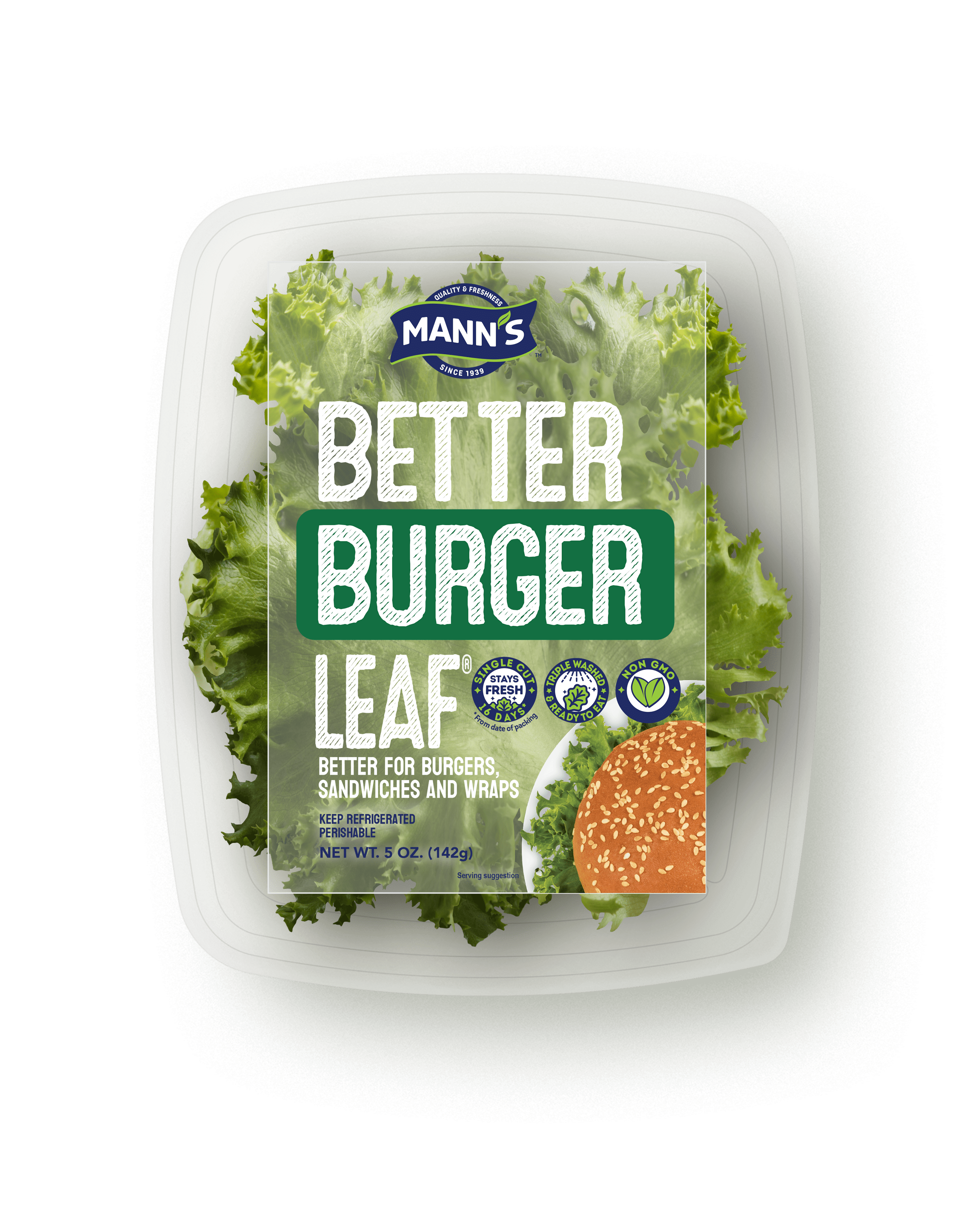 Better Burger Leaf® Mann's Fresh Vegetables