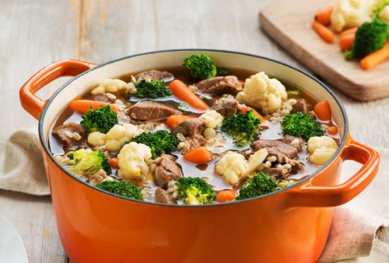 Beef and Barley Vegetable Medley Soup