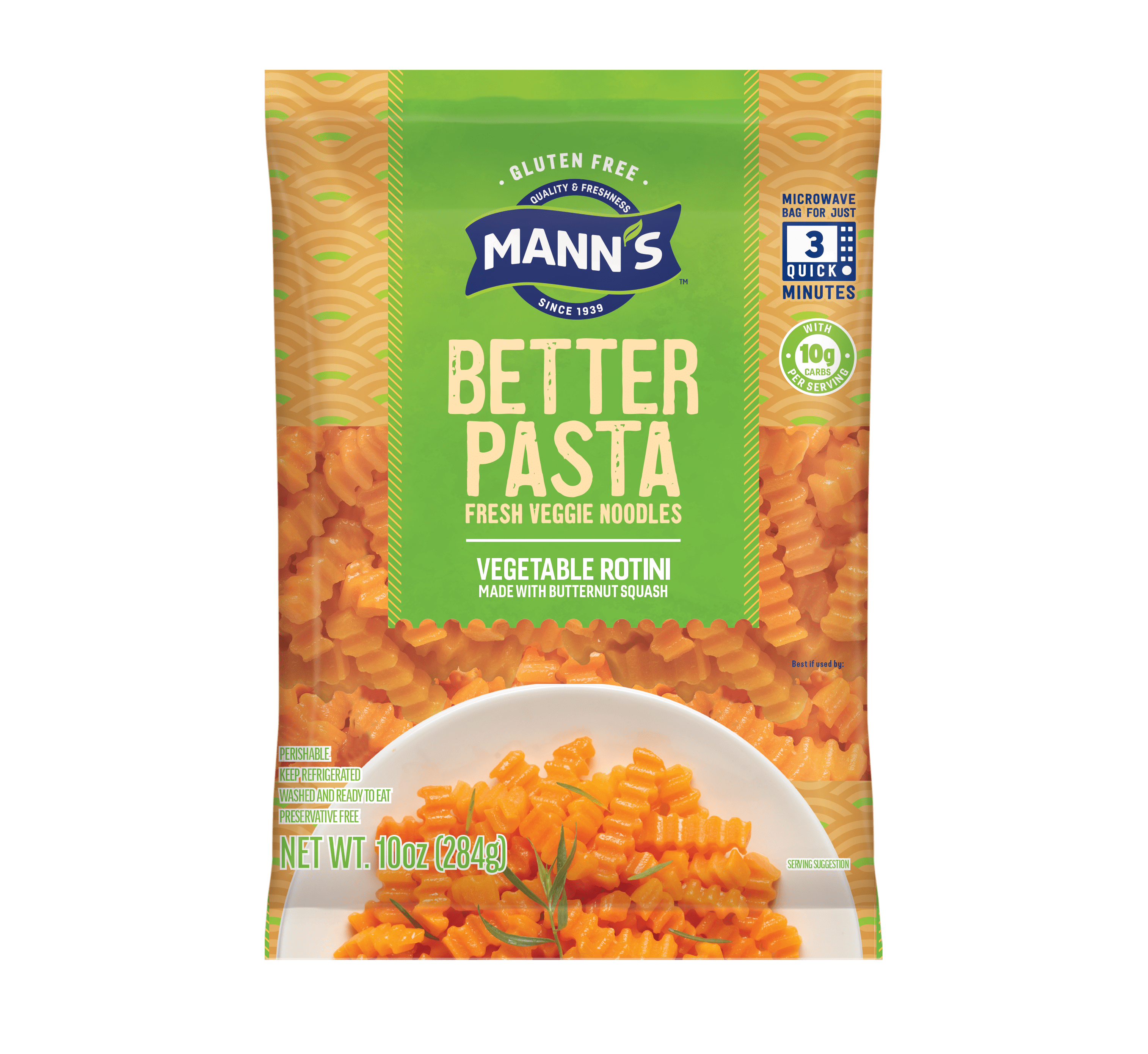Better Pasta  Mann's Fresh Vegetables