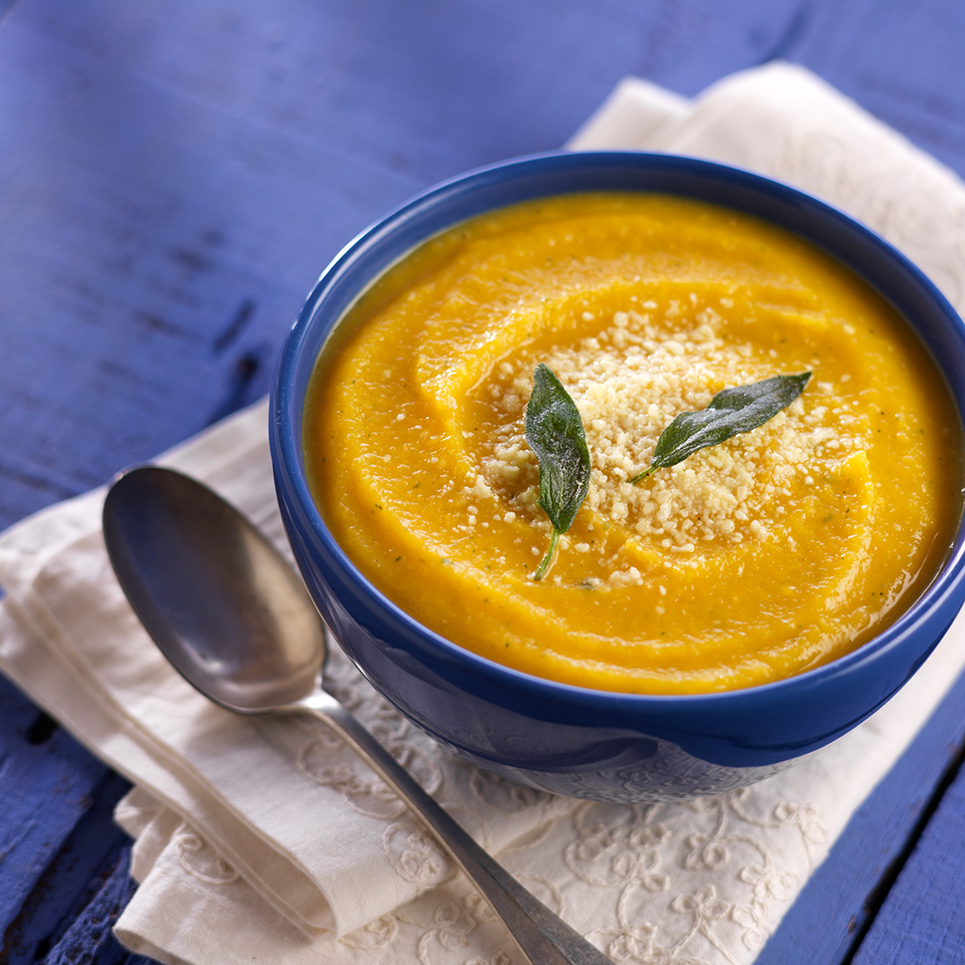 Creamy Butternut Squash & Chipotle Soup - Mann's Fresh Vegetables