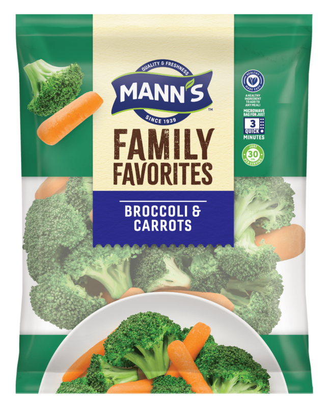 Family Favorites Mann's Fresh Vegetables