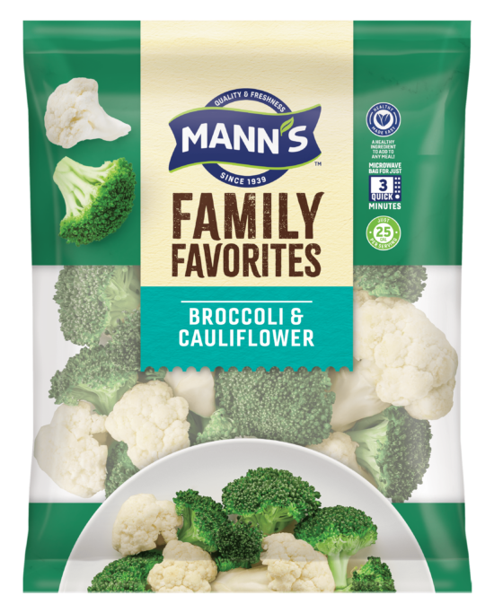 broccoli and cauliflower packaging