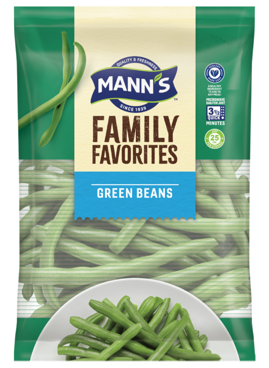 green beans packaging