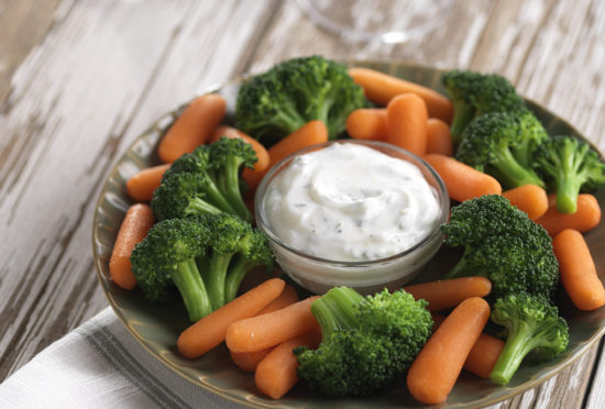 Mann's Broccoli & Carrots with Greek Yogurt Dip