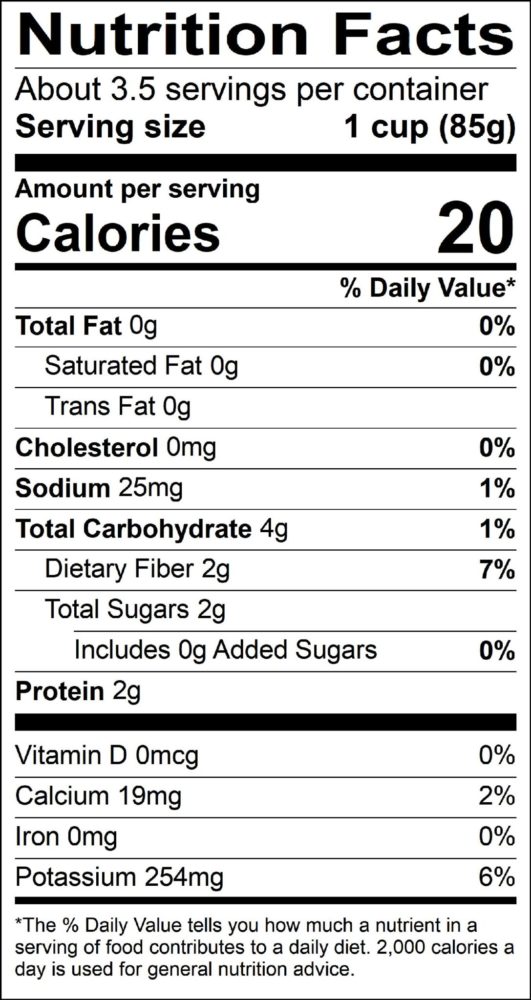 Mann's - Cauliflower Florets - 10 ounce Label