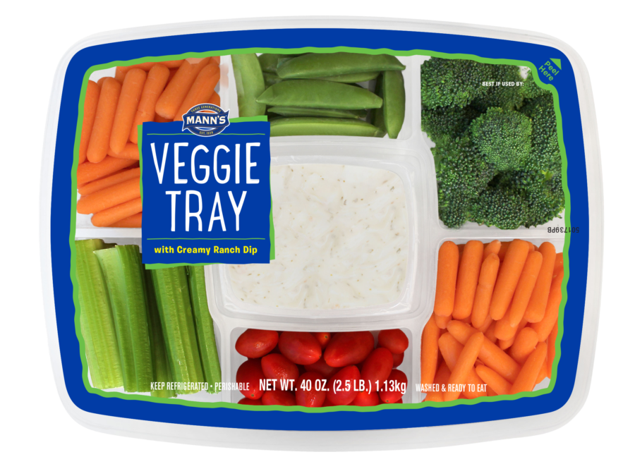 Veggie Tray Mann's Fresh Vegetables
