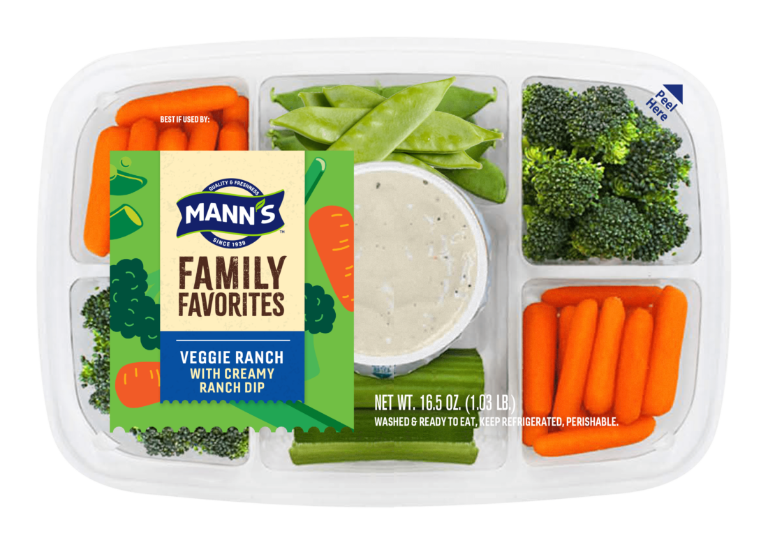 Veggie Ranch Tray Mann's Fresh Vegetables