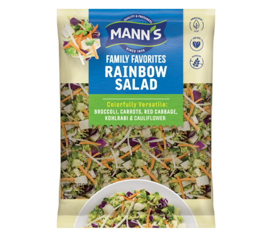 rainbow salad packaging