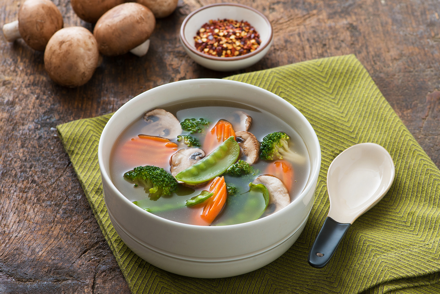 California Stir-Fry Soup - Mann's Fresh Vegetables