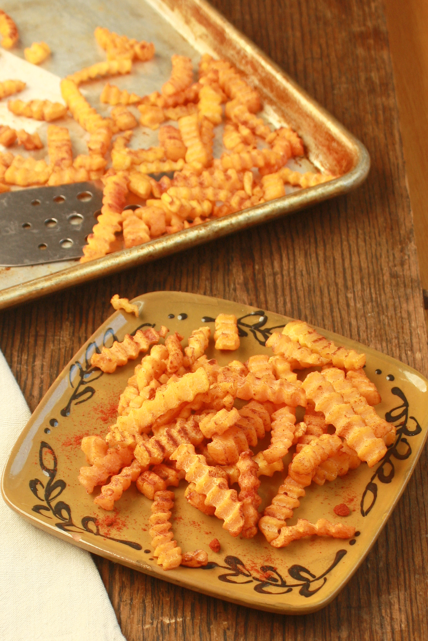 Roasted Butternut Squash "Rotini" with Smoked Paprika 