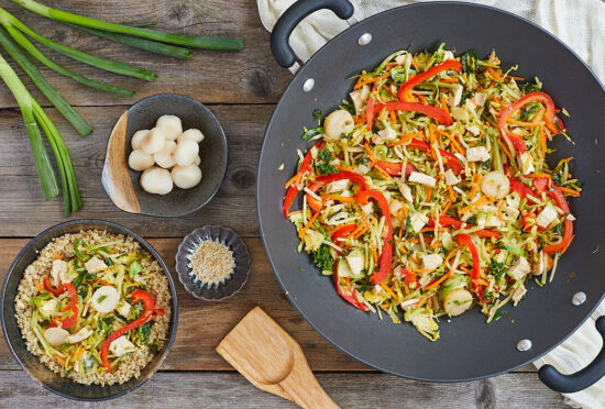 chicken stir fry power blend