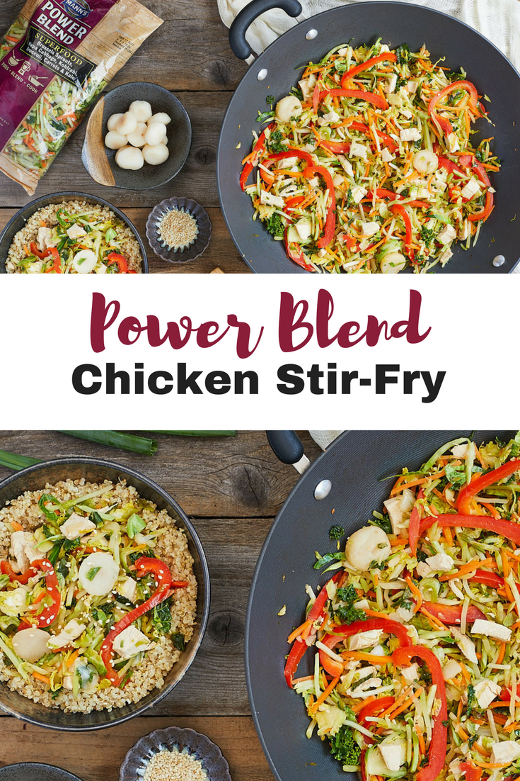 Power Blend Chicken Stir-Fry | Mann's Fresh Vegetables