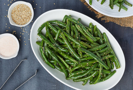 Honey Sesame Green Beans