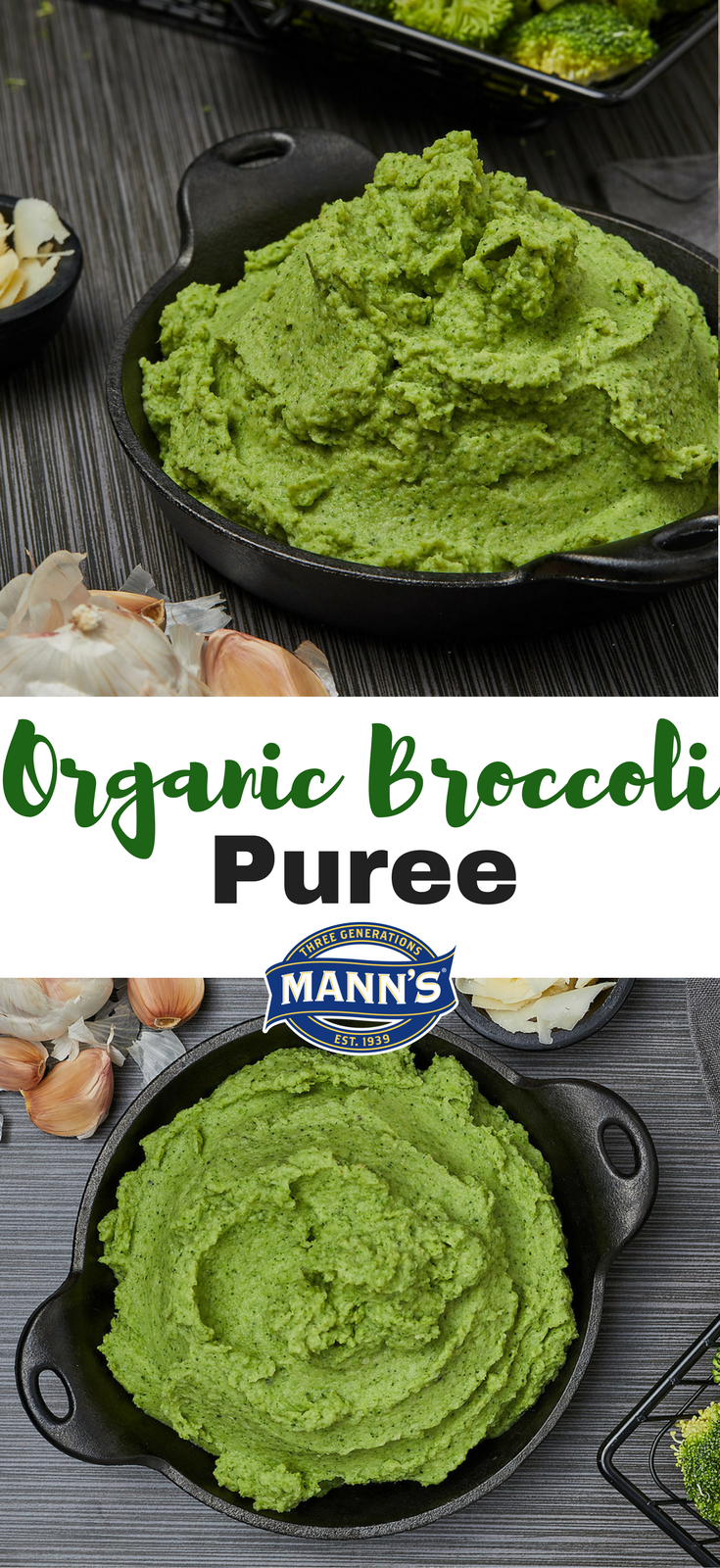Mann's Organic Broccoli Puree