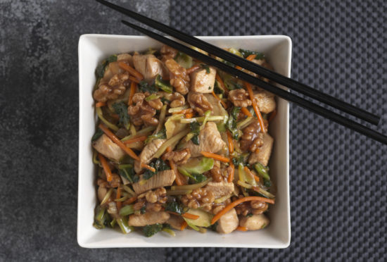 Power Blend Walnut Chicken Stir Fry | Mann's Fresh Vegetables