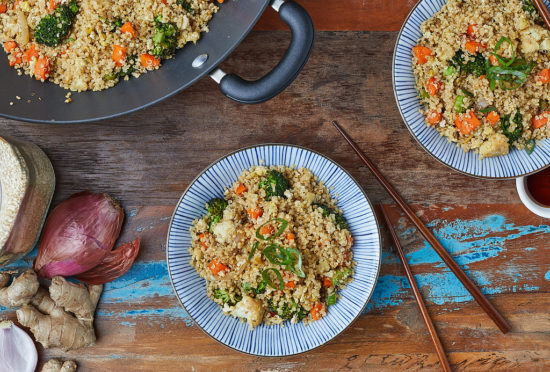 Veg Medley Quinoa Fried Rice