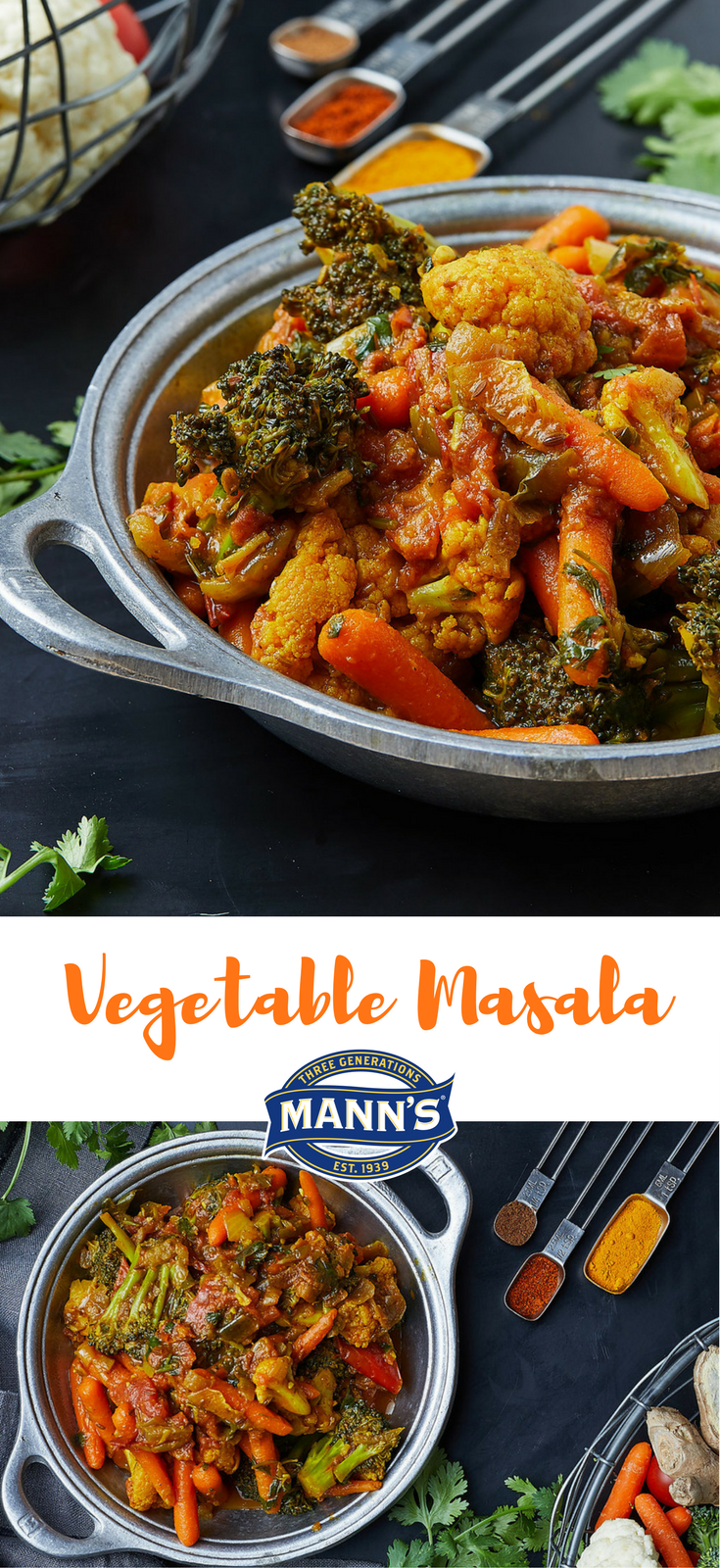 Vegetable Masala | Mann's Fresh Vegetables