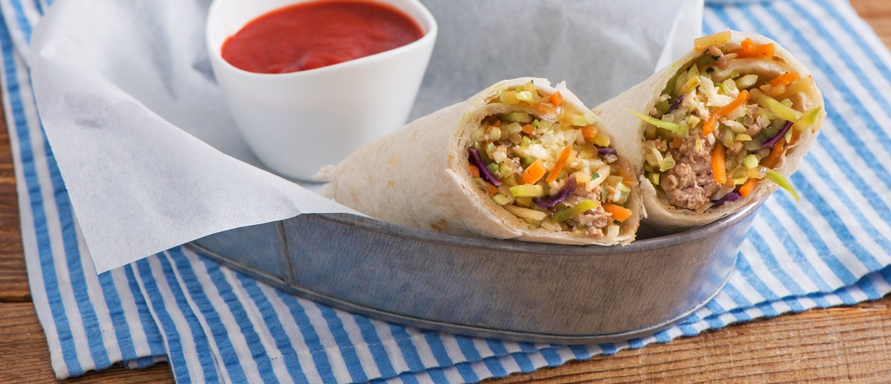 Asian Brocco Burrito - Mann's Fresh Vegetables