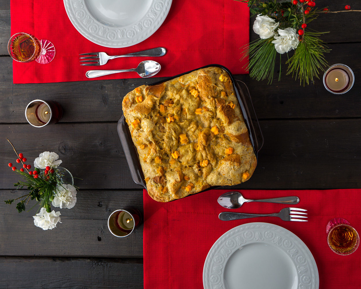 Butternut Squash "Rotini" Bread Pudding - Mann's Fresh Vegetables