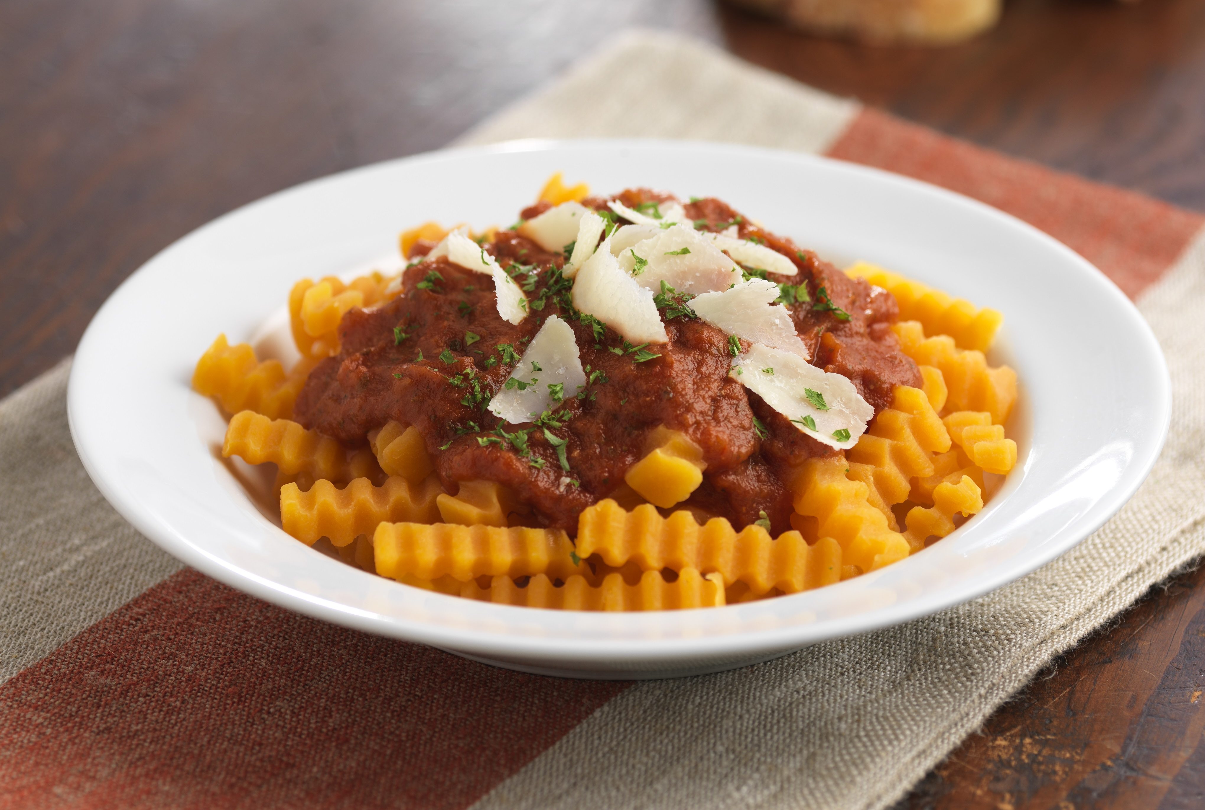 Butternut Squash "Rotini" Marinara Mann's Fresh Vegetables