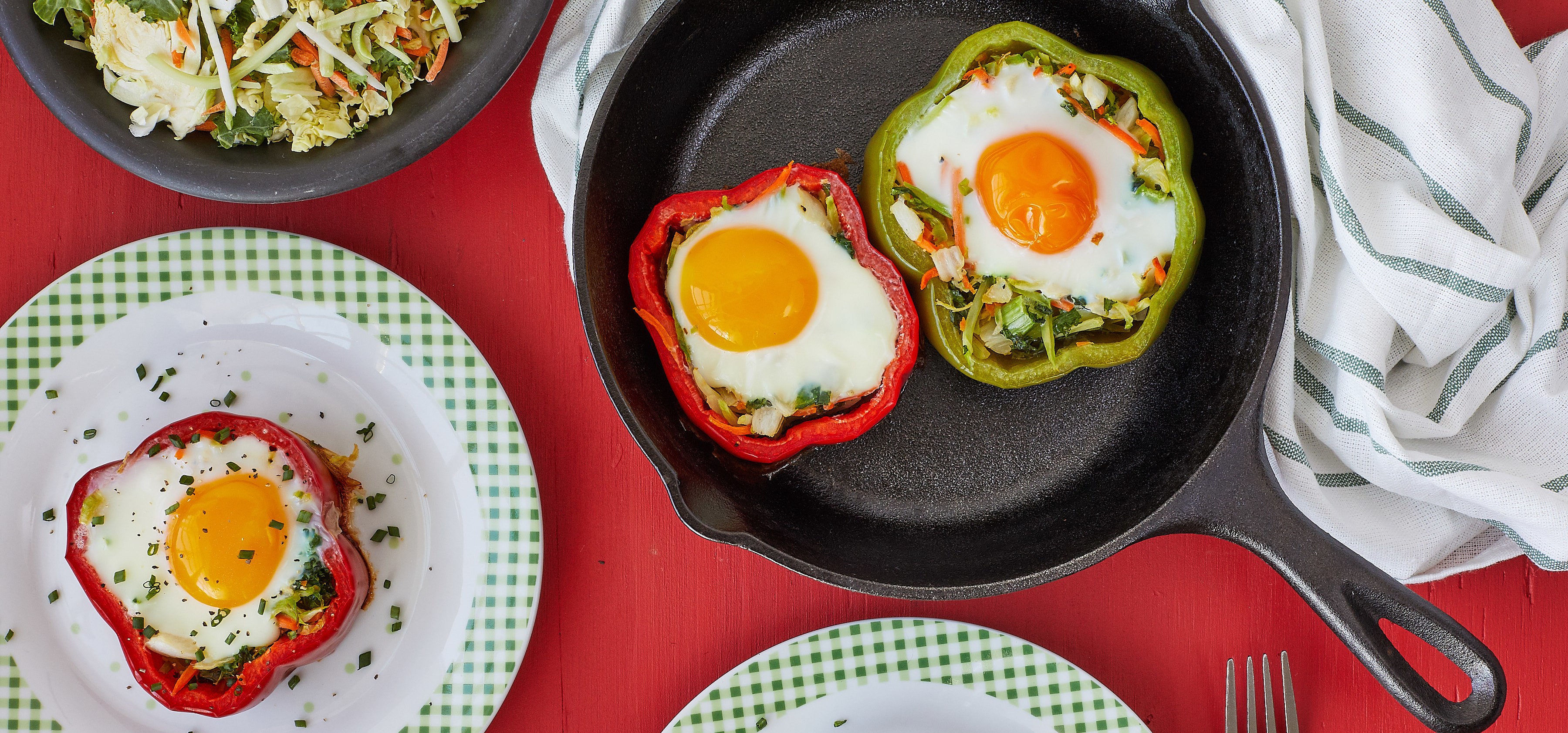 Power Blend Eggs in a Basket - Mann's Fresh Vegetables