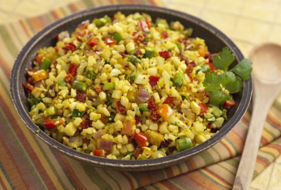 Cauliflower Rice Vegetable Pilaf_10112