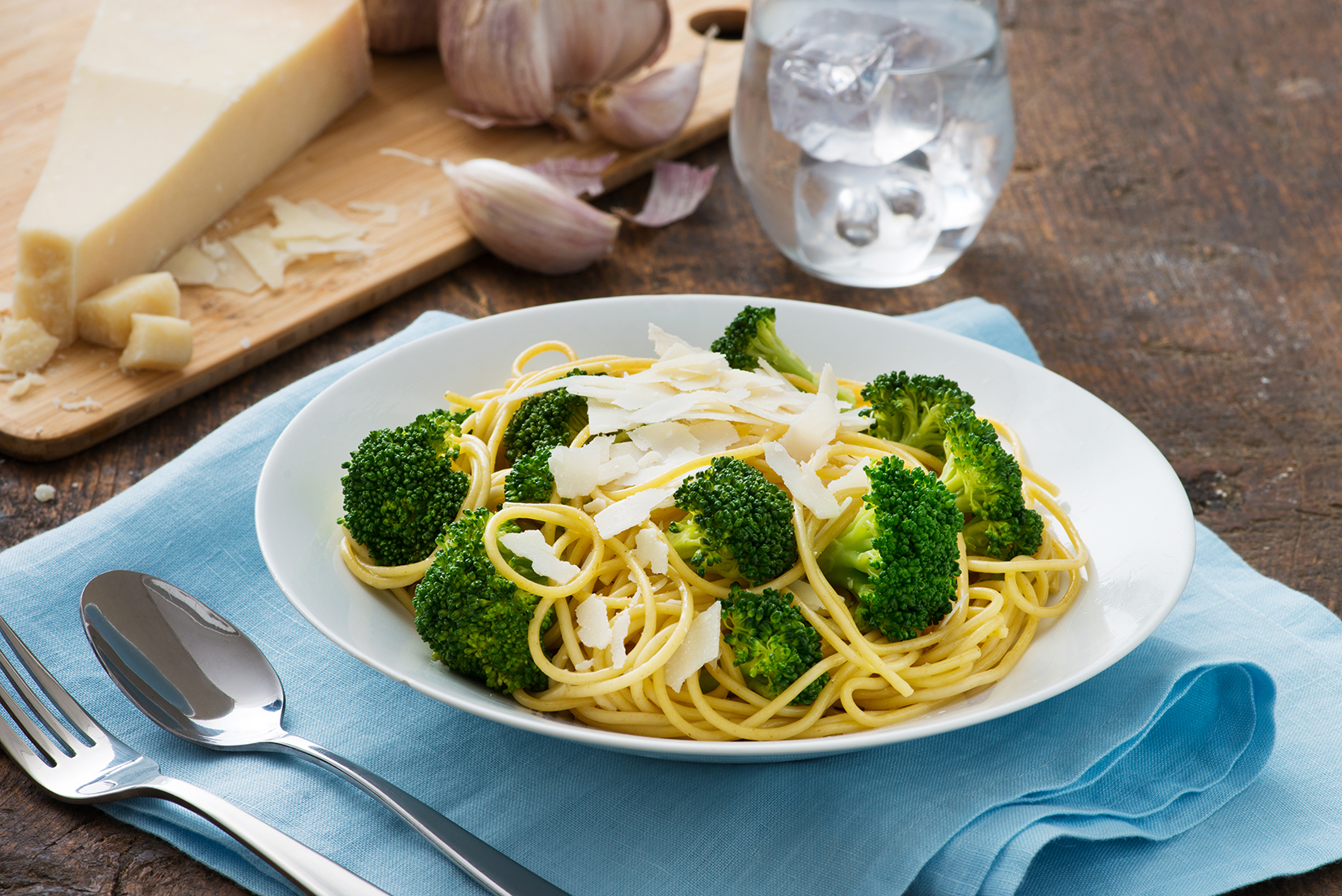 Broccoli Spaghetti Parmesana Mann�s Fresh Vegetables