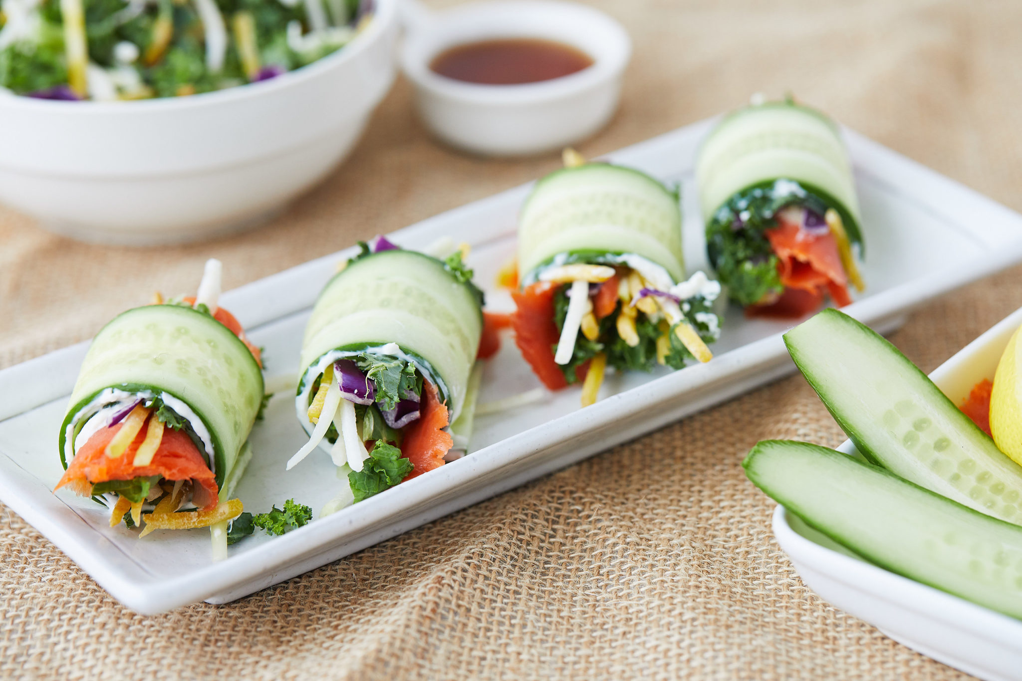 Kale Beet Cucumber Rolls - Mann's Fresh Vegetables