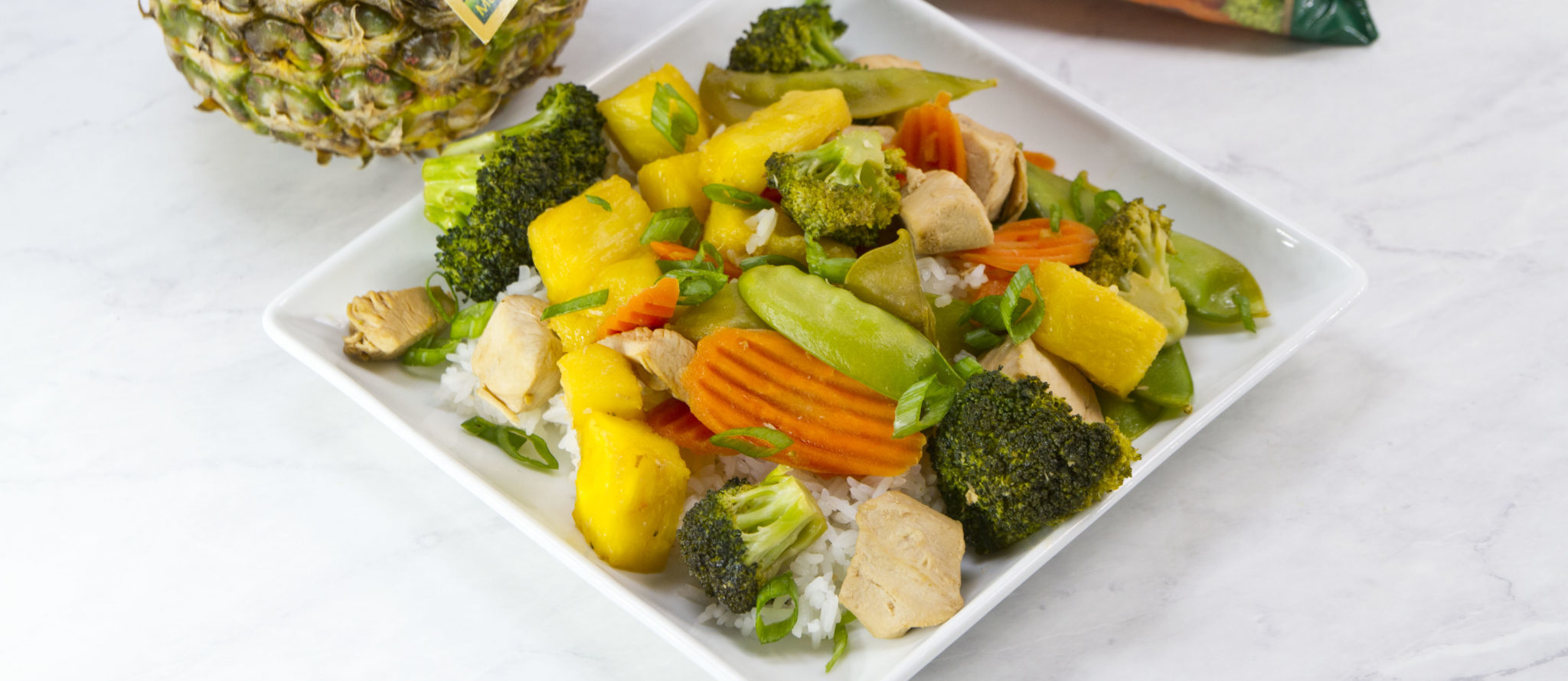 California Chicken Stir Fry - Mann's Fresh Vegetables