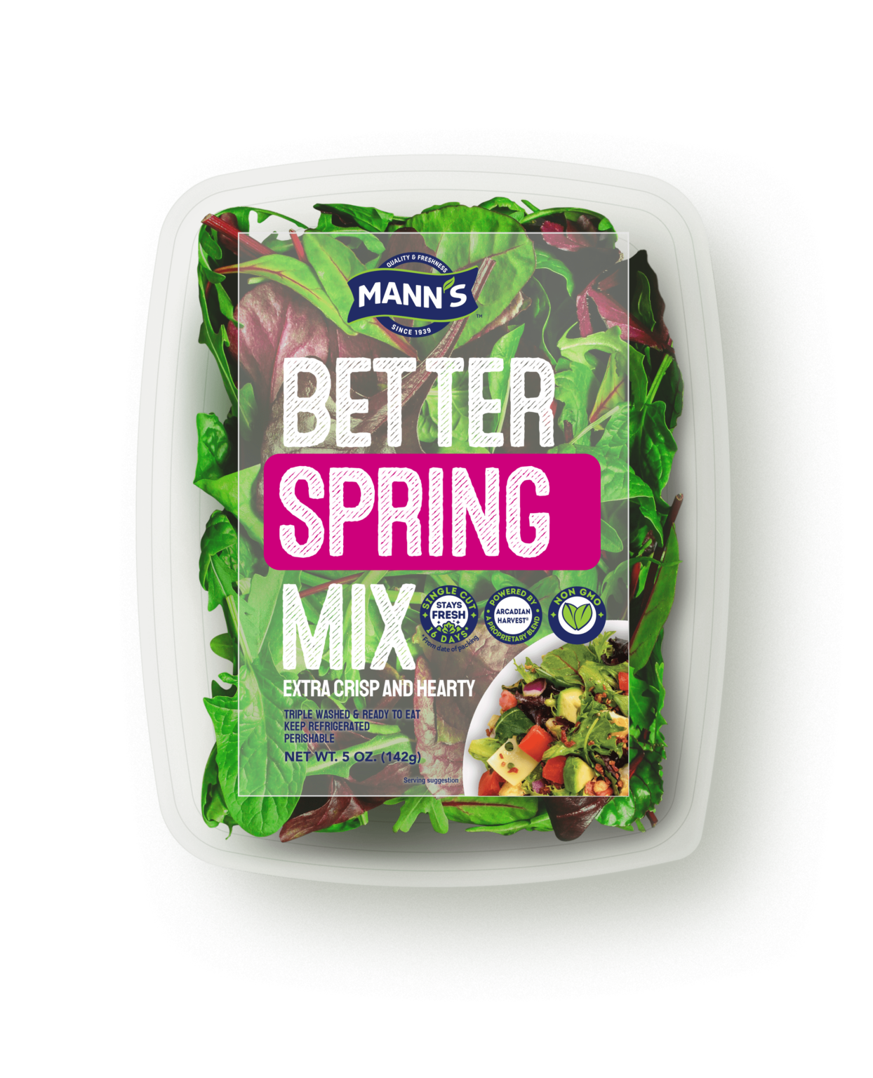 Better Leaf and Salads Mann's Fresh Vegetables