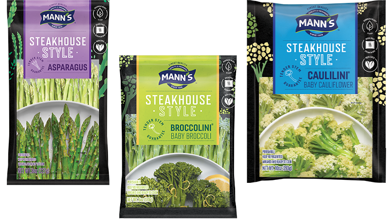 Collage of Steakhouse Style products for US market
